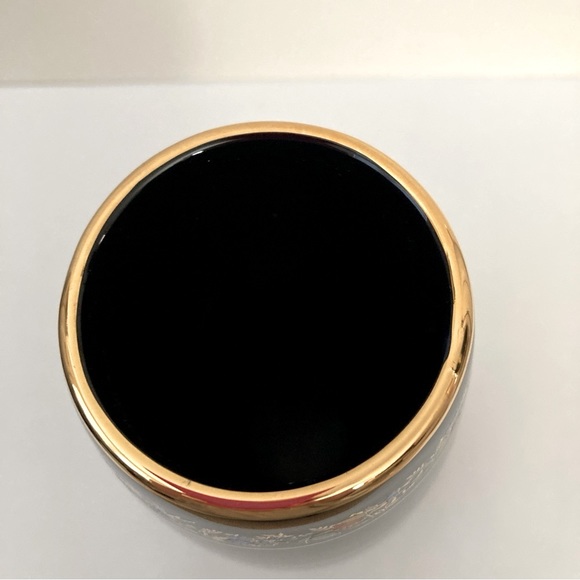 Vintage Fakiolas Handmade Greek Botanical/Floral Vase 24K Gold Trim - Picture 6 of 7